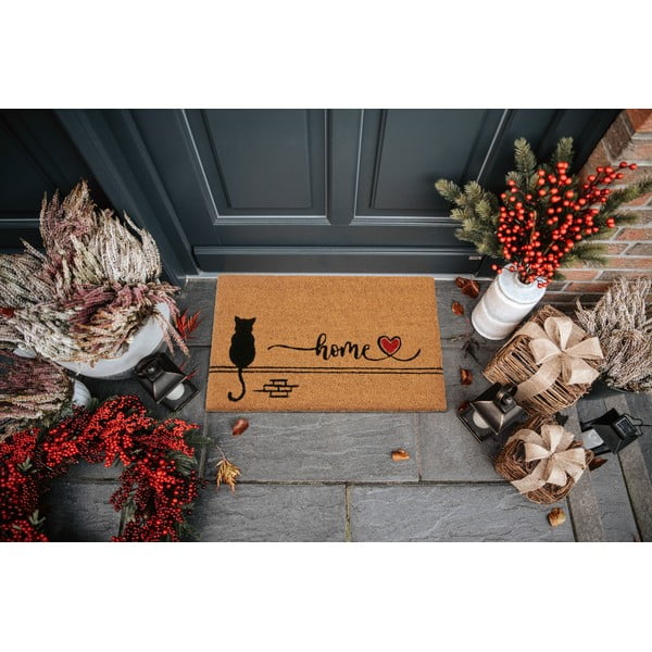 Iš kokoso pluošto grindų kilimėlis 40x70 cm Kitty Home – Hanse Home-image-1