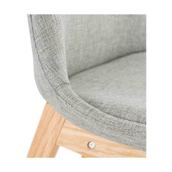 Kokoon QOOP Mini baro kėdė, pilka, sėdynės aukštis 65 cm-image-1