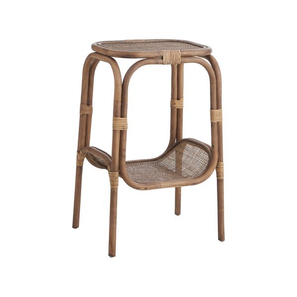 Iš rotango apvalios formos šoninis stalas ø 41 cm Magnolia – Ellos Home-image-4