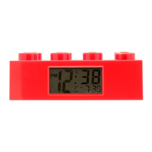 Raudonas laikrodis su žadintuvu LEGO® Brick
