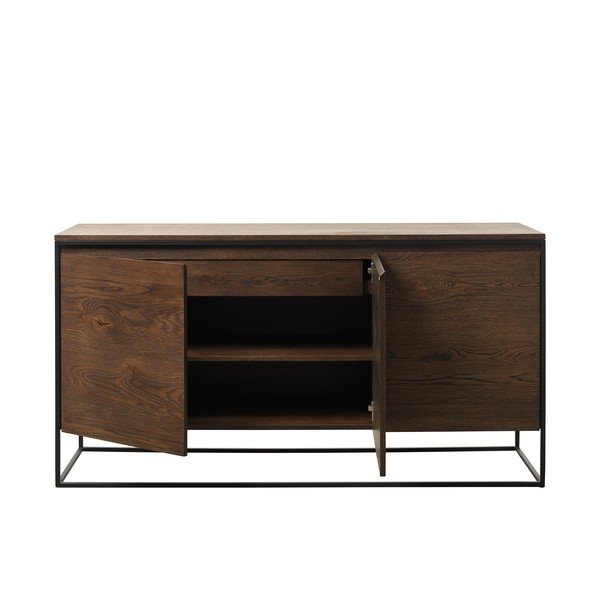 Komoda su ąžuolo detalėmis Unique Furniture Rivoli-image-2