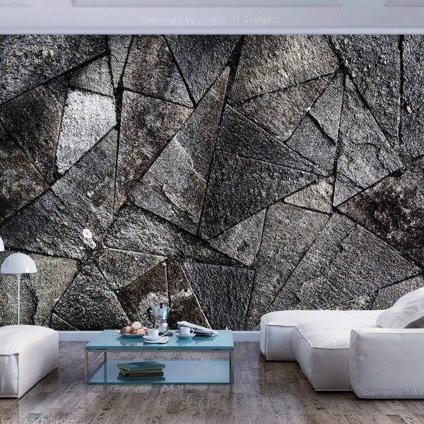 Didelio formato tapetai Artgeist Pavement Tiles, 200 x 140 cm-image-1