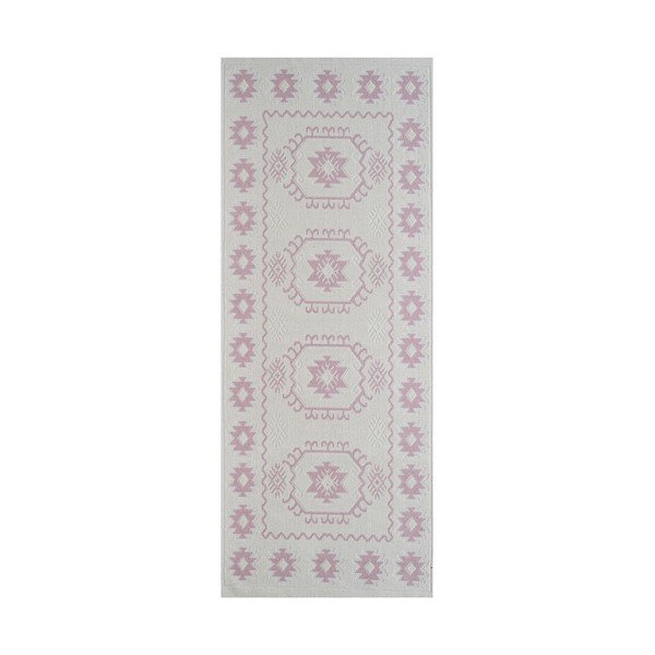 Miltelinės rožinės spalvos patvarus kilimas Vitaus Dahlia, 140 x 200 cm-image-1