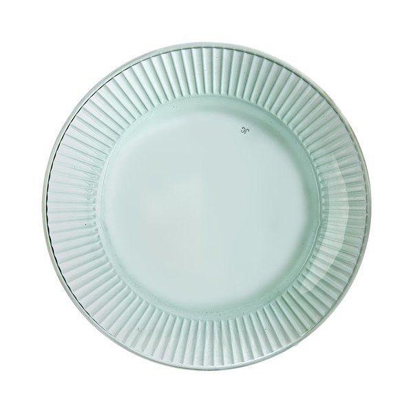 Žalios spalvos desertinė iš stiklo  lėkštė ø 21 cm Verde – Orion-image-2