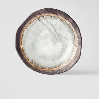 Pilka keraminė lėkštė MIJ Akane, ø 27 cm