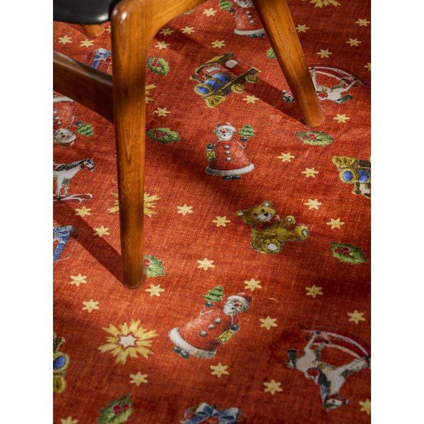 Raudonos spalvos/žalios spalvos kilimas su Kalėdų motyvu 160x230 cm Toy's Delight Nostalgic Noel Red Green – Villeroy&Boch-image-3