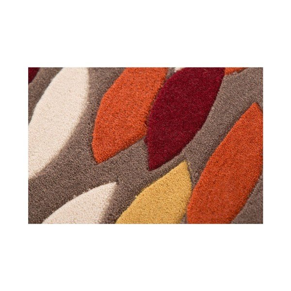 Kilimų kilimai Flair Kilimai Swirl Ochre/Red, 160 x 230 cm-image-3