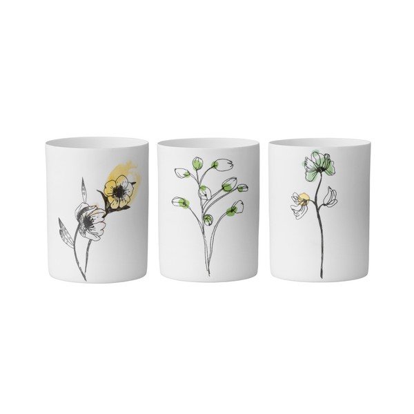 3 "Bloomingville Armas" vazų rinkinys