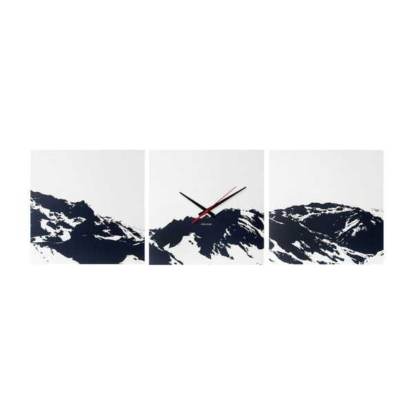 Sieninis laikrodis Alpių panorama