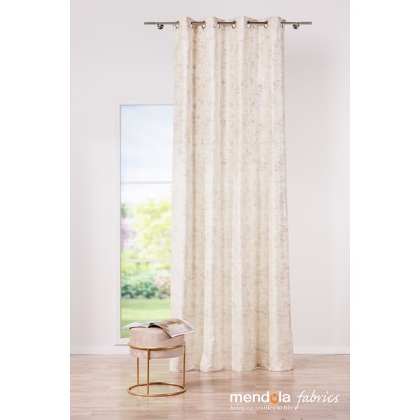 Užuolaida kreminės spalvos 140x260 cm Lhasa – Mendola Fabrics-image-1