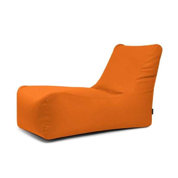 Oranžinės spalvos sėdmaišis Lounge – SLOWDOWN