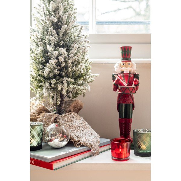 6 stiklinių kalėdinių papuošalų rinkinys J-Line Bauble, ø 8 cm-image-2