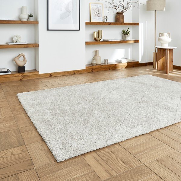 Kilimas šviesiai pilkos spalvos 160x230 cm Ideal Shaggy – Think Rugs-image-2