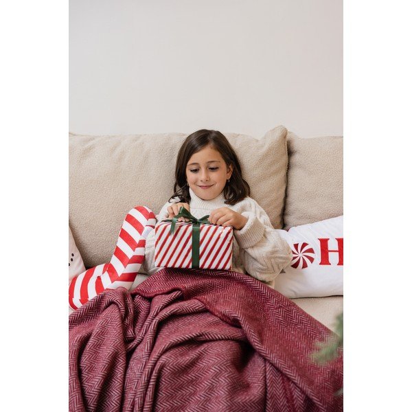 Dekoratyvinė pagalvėlė su Kalėdų motyvais 50x30 cm Candy Cane - Catherine Lansfield-image-4