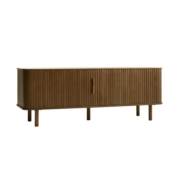 TV spintelė rudos spalvos iš ąžuolo 56x160 cm Cavo – Unique Furniture-image-3