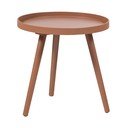Apvalios formos šoninis stalas ø 41 cm Sasha – WOOOD