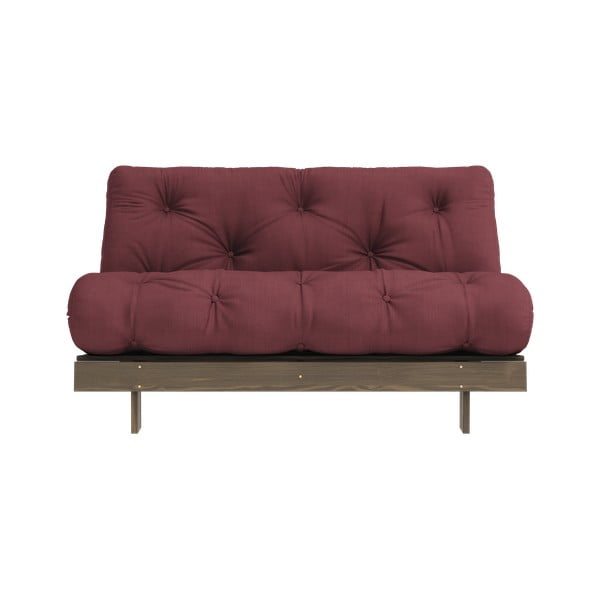 Sulankstoma sofa bordo spalvos 140 cm Roots – Karup Design