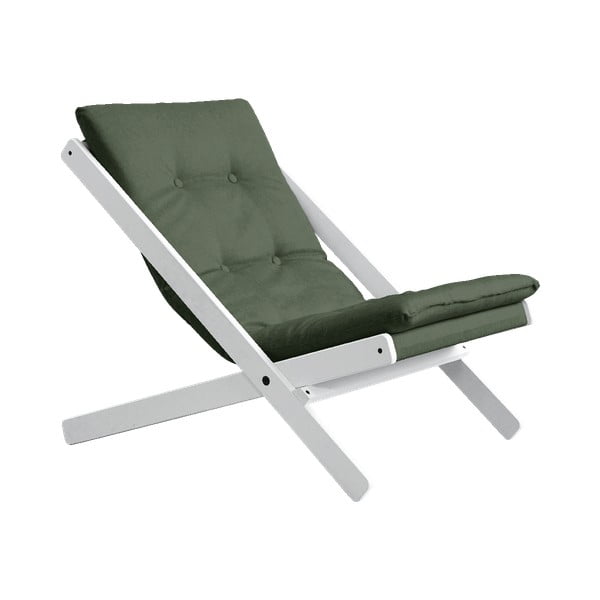 Karup Design Boogie White/Olive Green sulankstoma kėdė