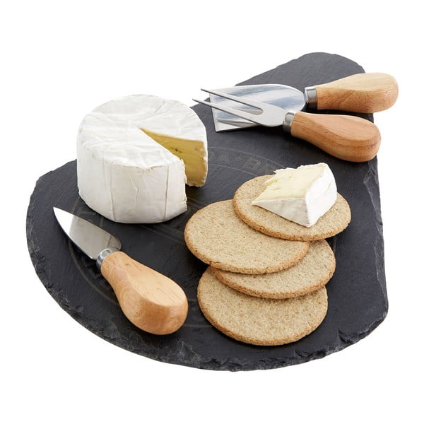 Sūrio serviravimo lenta su 3 peiliais Premier Housewares-image-3