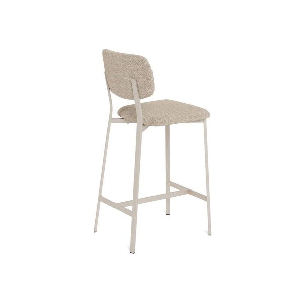 Smėlio spalvos iš audinio baro taburėtės 2 vnt. (sėdynės aukštis 68,5 cm) Alison – Actona-image-2