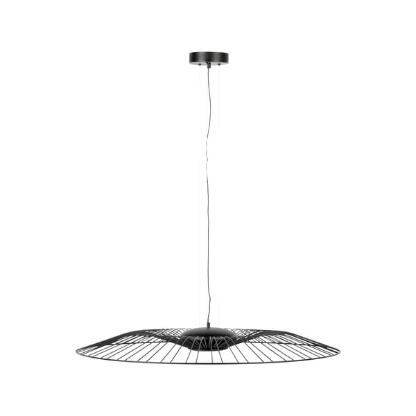 Kabantis šviestuvas juodos spalvos LED su pritemdymo funkcija ø 90 cm Spider – Zuiver