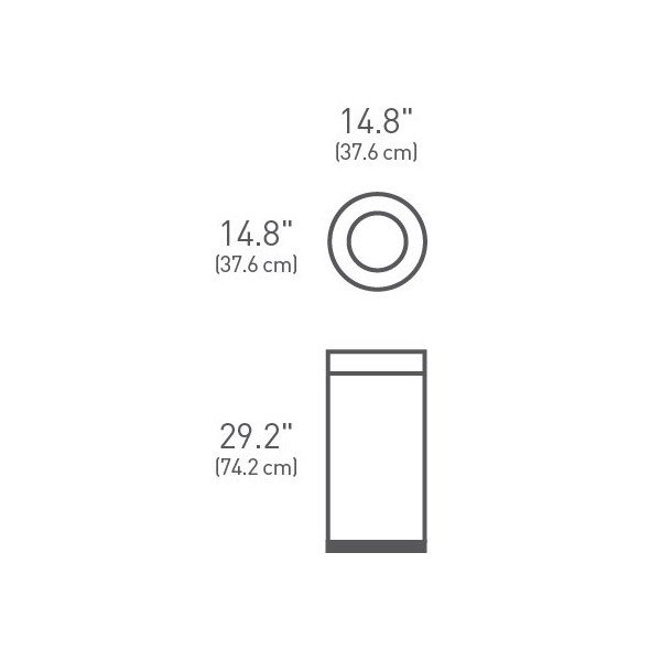 Šiukšlių dėžė simplehuman, 55 l-image-3