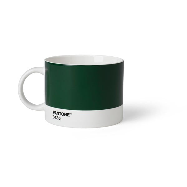 Tamsiai žalias arbatos puodelis Pantone, 475 ml