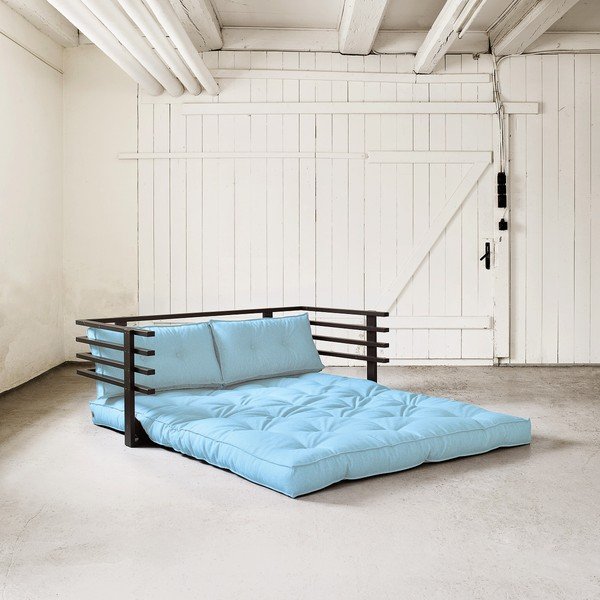 Sofa lova "Karup Funk Black/Celeste-image-1