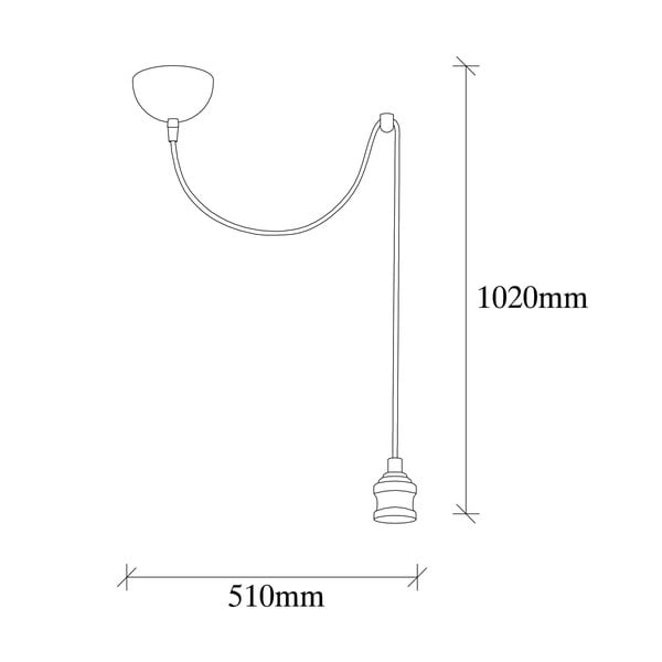 Auksinės spalvos kabantis šviestuvas Kabluni – Opviq lights-image-3