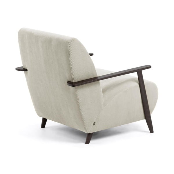 Smėlio spalvos fotelis Meghan - Kave Home-image-3