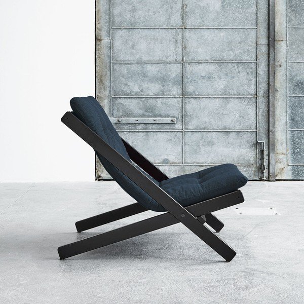 Sulankstoma kėdė "Karup Boogie Black/Deep Blue-image-3