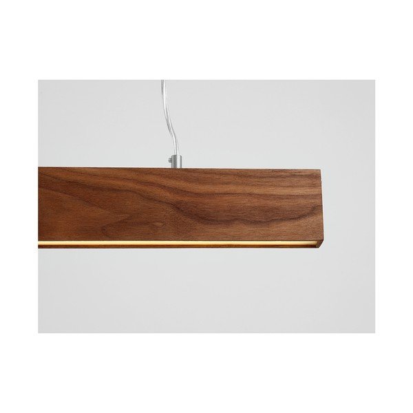Pakabinamas šviestuvas iš riešutmedžio Custom Form Line Plus L-image-4