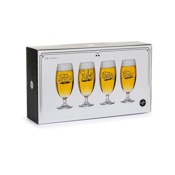 4 stiklinių rinkinys "Sagaform Club Beer", 420 ml-image-2