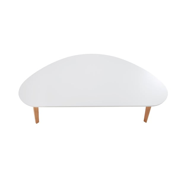 Baltas žurnalinis staliukas Bonami Essentials Skandinavian, ilgis 120 cm-image-3