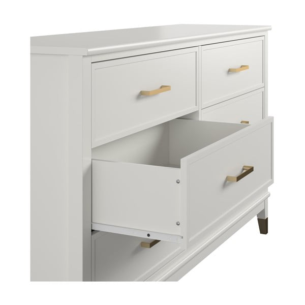 Balta komoda CosmoLiving by Cosmopolitan Westerleigh, 144 x 85 cm-image-3