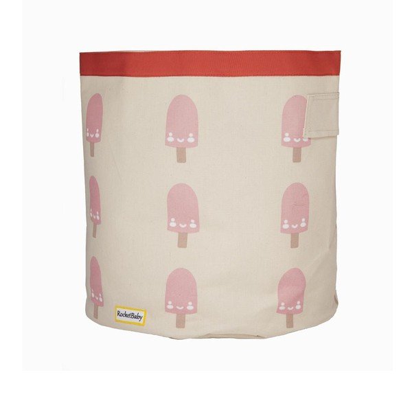 Medžiaginė vaikiška saugojimo dėžė Sweetie the Ice Cream - Rocket Baby-image-1