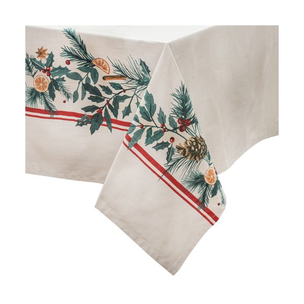 Staltiesė iš medvilnės su Kalėdų motyvu 150x300 cm Evergreen – Ladelle