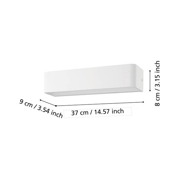 Sieninė lempa baltos spalvos LED SANIA 4 – EGLO-image-2