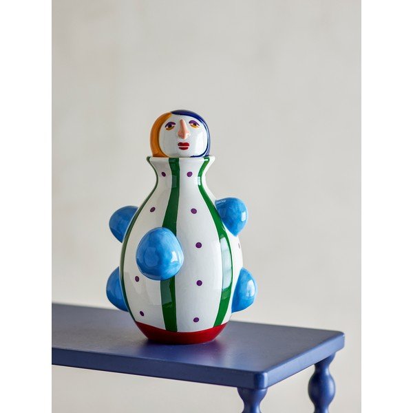 Iš dolomito  dažyta rankomis vaza (aukštis 33 cm) Conneli – Bloomingville-image-3