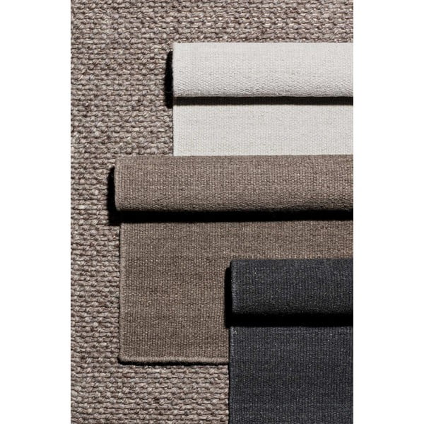 Pilkas kilimas Blomus Pura, 70 x 130 cm-image-1