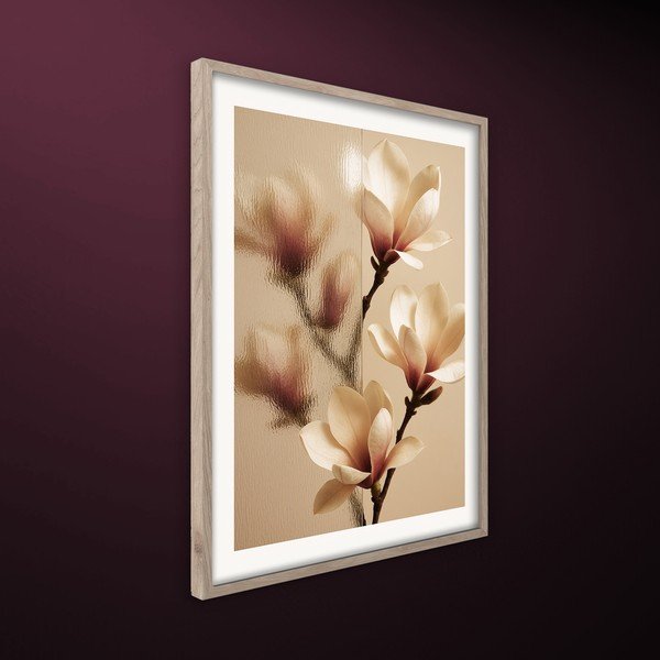 Spausdintas paveikslas su rėmeliu 50x70 cm Soft Magnolia – Styler-image-3