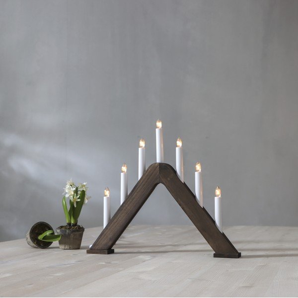 LED žvakidė su kištuku (aukštis 36 cm) Jarve – Star Trading-image-1
