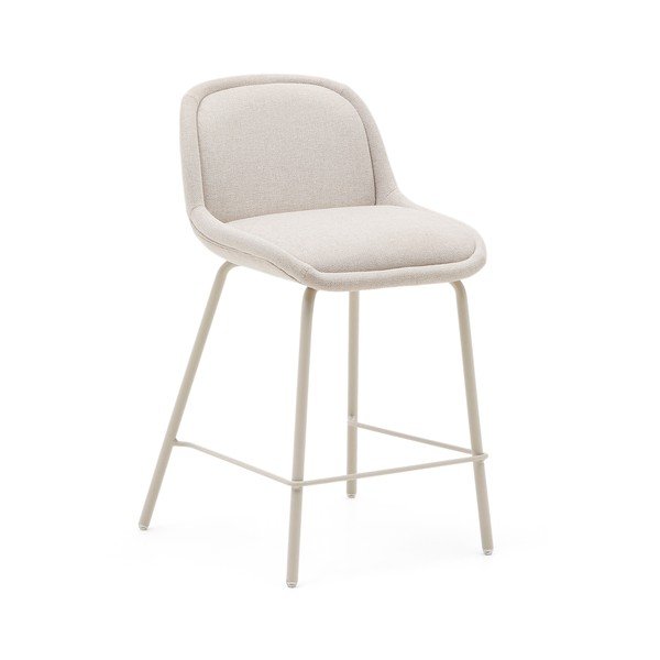 Smėlio spalvos baro taburetė (sėdynės aukštis 65 cm) Aimin – Kave Home