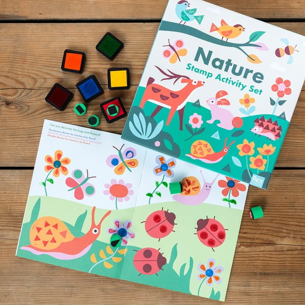 Kūrybinis žaislas Stamp Activity Set Nature – Rex London-image-1