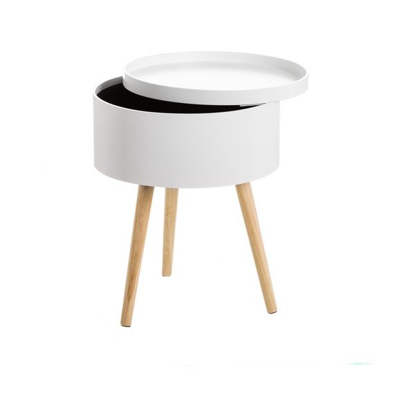 Apvalios formos šoninis stalas ø 38 cm – Casa Selección-image-3