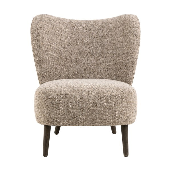 Iš boucle krėslas smėlio spalvos Elmont – Actona-image-2