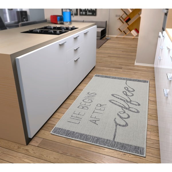 Kilimas pilkos spalvos 92x150 cm Cucina – Hanse Home-image-1