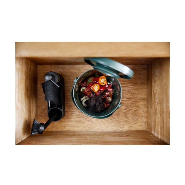 Juodas virtuvės konteineris bio atliekoms Zone Bio, 3 l-image-4