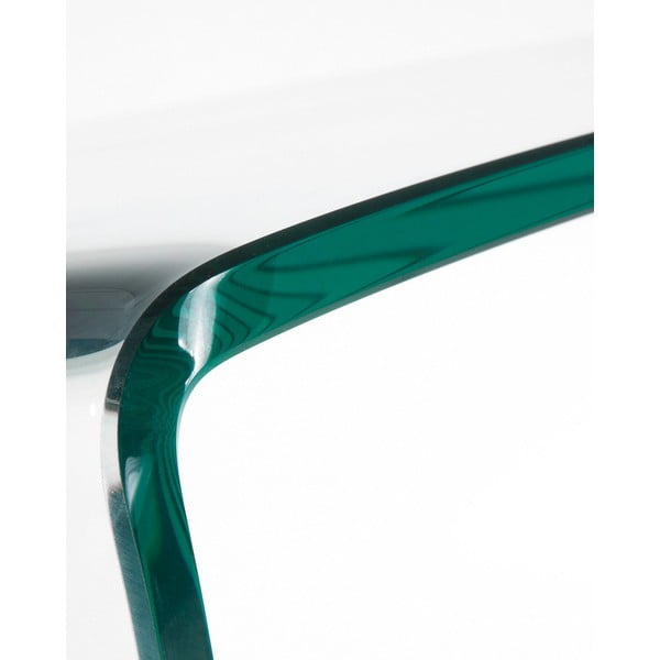 Iš stiklo konsolinis staliukas 40x125 cm Burano – Kave Home-image-3