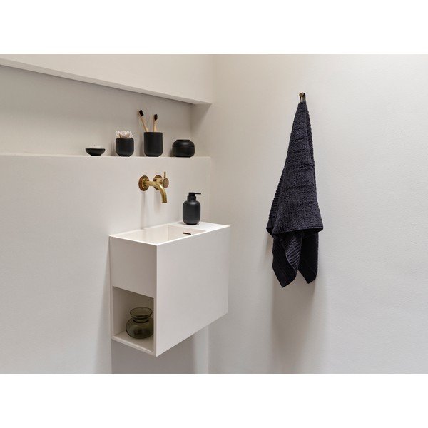 Juodos spalvos iš molio muilo dozatorius 300 ml Sensu – Zone-image-2